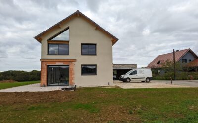 Construction d’une maison individuelle à Mouchard